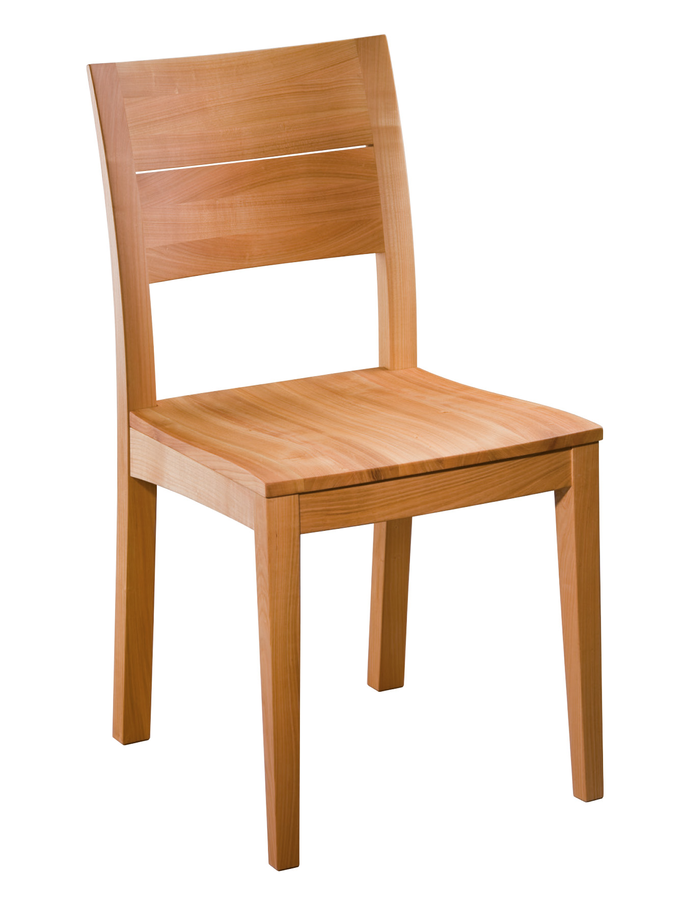 CARESSE CLASSIC Stuhl mit körpergerecht ausgeformtem Holzsitz