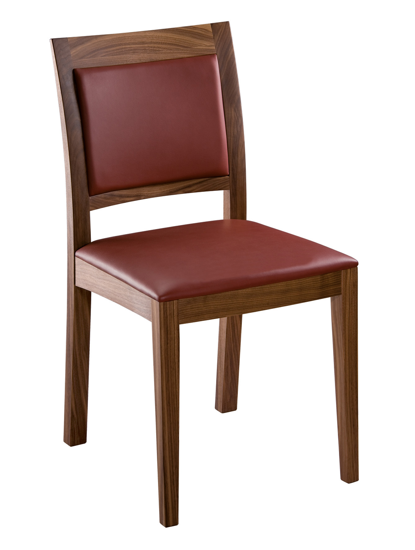 CLASSIC Stuhl mit Polstersitz und Rückenpolster